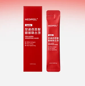 Mascarilla envolvente de colágeno lacto rojo Medi-Peel 4 ml x 4ea/cosméticos coreanos, belleza KB - Imagen 1 de 1