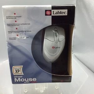 Labtec Wheel Mouse With Light PS/2 Connection XP New. 63 - Picture 1 of 6