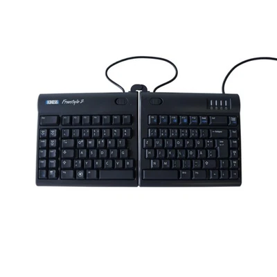 KINESIS Freestyle2 QWERTZ USB Keyboard Black - Bild 1 von 4