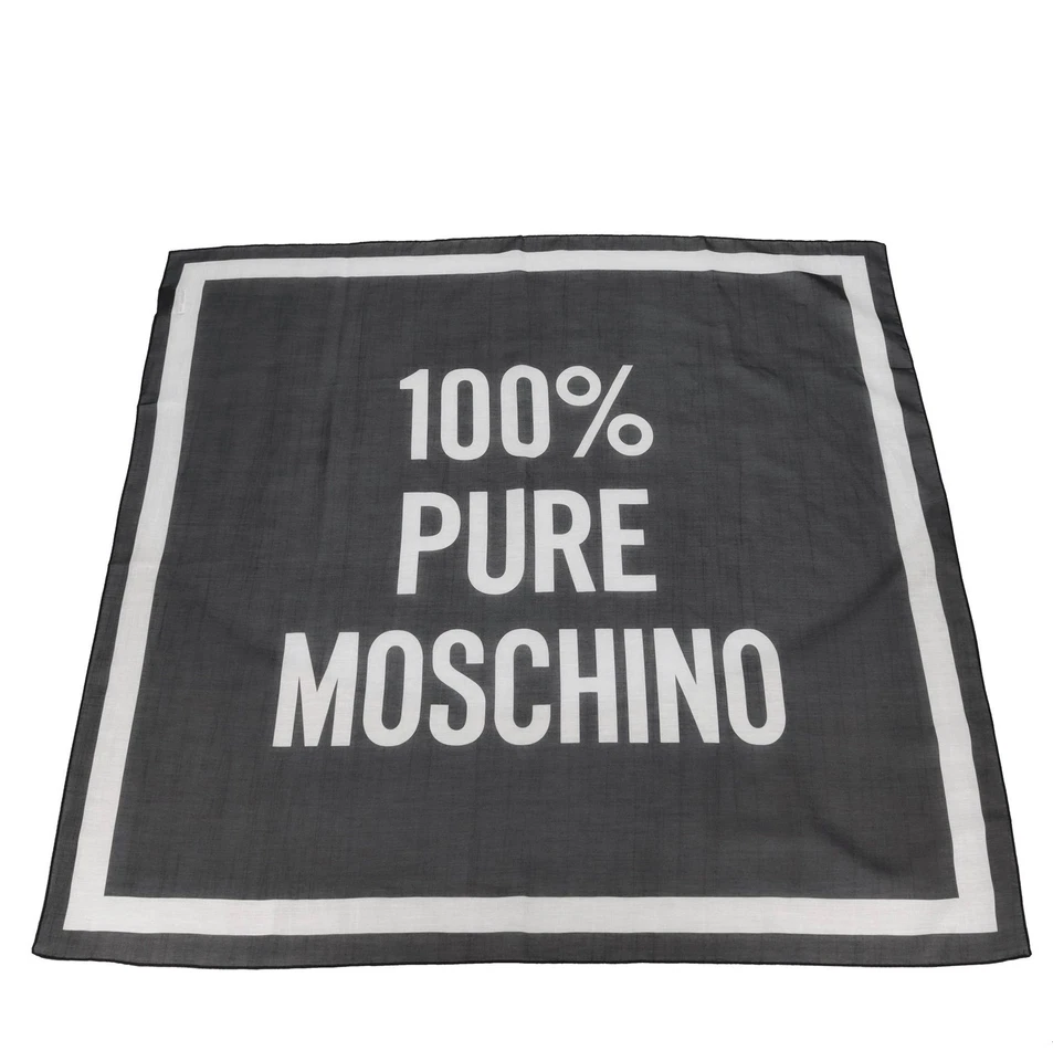 50222 Foulard MOSCHINO Donna Nero SAV09_MOSC Foto 1 de 1