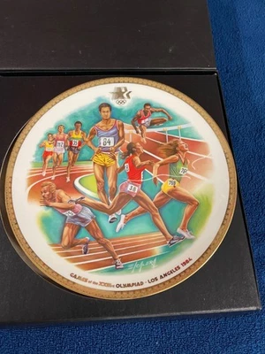 Juegos Olímpicos de Los Ángeles 1984 con licencia oficial coleccionistas deportes - juego de 8 placas Foto 1 de 4
