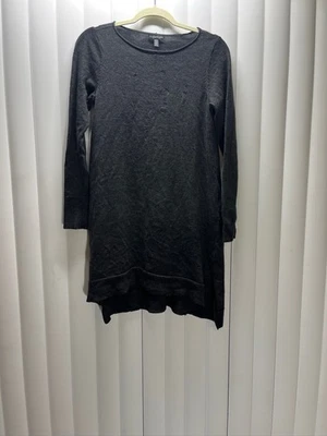 Vestido Suéter Eileen Fisher Para Mujer XS 100% Lana Merino Clásico Hilo Italiano Otoño Foto 1 de 4