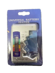 Batterietester Checker sieben Batterietypen C AA AAA D N 9V (6F22) und 1,55V - Bild 1 von 2