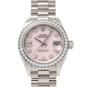 Rolex Datejust 28 279139RBR Pink/(Star IX diamond) Dial - Picture 1 of 5