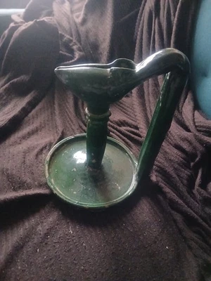 ANCIENNE LAMPE MAROCAINE A HUILE - Photo 1/4