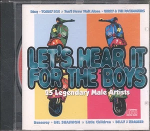 Various Artists Let's Hear It For the Boys - 25 Legendary Male Artists CD UK K - Picture 1 of 3