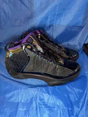 Jordan CP3.II New Orleans Hornets Quickstrike Negro/Púrpura Cancha/Orion -Talla 7.5 Foto 1 de 4