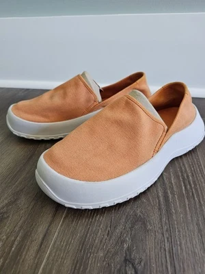 Zapatos de barco ligeros sin cordones Soft Science Drift de lona talla para hombre 10 naranja Foto 1 de 4