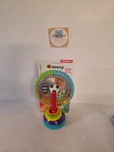 Sassy Baby Wonder Wheel Multi Colored Educational Baby Toy - Picture 1 of 2