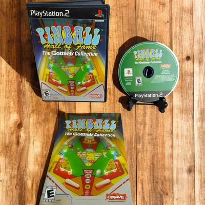  Pinball Hall of Fame The Gottlieb Collection (PS2, Playstation 2) Game  - Image 1 of 4