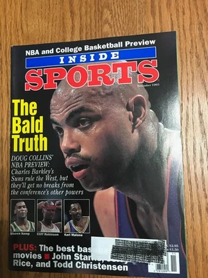 Inside Sports Magazine Nov 1993 (Charles Barkley/NBA & NCAA Preview) - Image 1 of 2