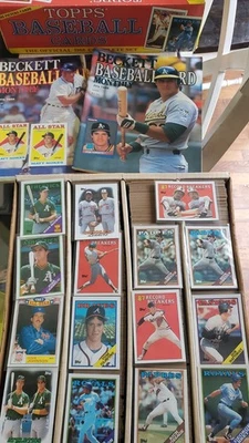Lot of 3800+ 1988 Topps Baseball Cards Collection RC'S STARS HOF MINT BONUS - Image 1 of 4