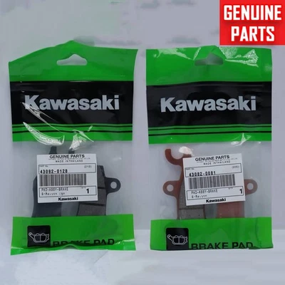 Pastillas de freno delanteras traseras originales para Kawasaki Ninja300 Z300 2013-2023 Foto 1 de 4
