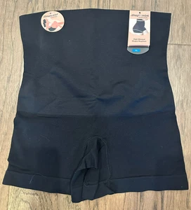 NWT Shapermint High-Waisted Shaper Boyshorts Black Everyday Comfort  Size XL - Picture 1 of 6