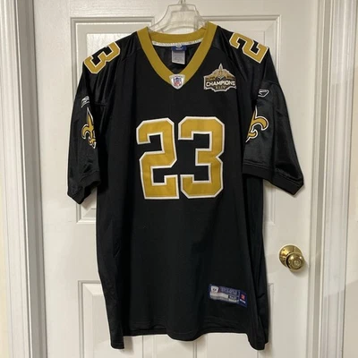 Pierre Thomas #23 New Orleans Saints Super Bowl XLIV Jersey Size 52 XL Reebok - Image 1 of 4