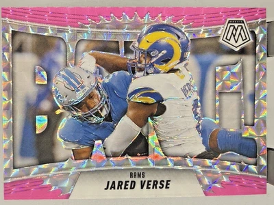 2025 Panini Mosaic Bang Jared Verse [Mosaic Pink Fluorescent] #2  - Image 1 of 2