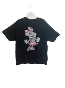 Disney T-Shirt Minnie Mouse Gr. XXL Damen Kurzarm schwarz weiß - Bild 1 von 3