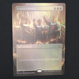 Legion Loyalty (Borderless) FOIL MTG Baldurs Gate Mythic 371 NM - Picture 1 of 6