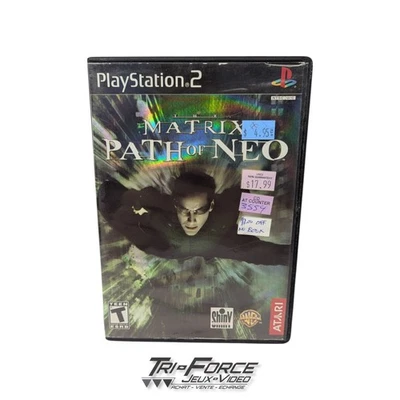 Matrix Path of Neo Playstation 2 PS2 No Manual , Tested ! Free Shipping - Image 1 of 2
