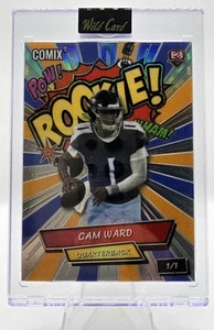 2025 Wild Card Comix Cam Ward/Jalen Milroe Rookies and Legends Back-2-Back 1/1 - Bild 1 von 3