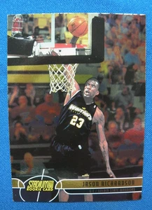 2001 Stadium Club Basketball Rookie Jason Richardson Golden State Warriors #105 - Bild 1 von 2