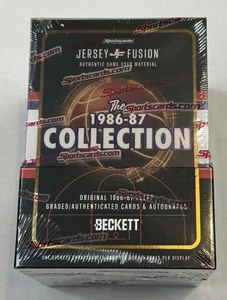 Jersey Fusion 1986-87 Fleer Basketball Edition Factory Sealed Hobby Box 5 Packs - Bild 1 von 9