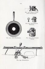1921 Aufdruck ~ Iris Membran Illuminator Integrator Reverse Hygrometer