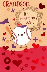 Süße VALENITNE'S DAY Karte FÜR ENKEL Ball, von American Greetings + Umschlag - Bild 1 von 5