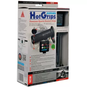 Oxford Heated Grips Sports OF692 motorcycle handle bar hand warmers 7/8" Bars - Picture 1 of 2