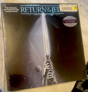 STAR WARS RETURN OF THE JED ORIGINAL MOTION PICTURE SOUNDTRACK VINYL RECORD NEW - Foto 1 di 22