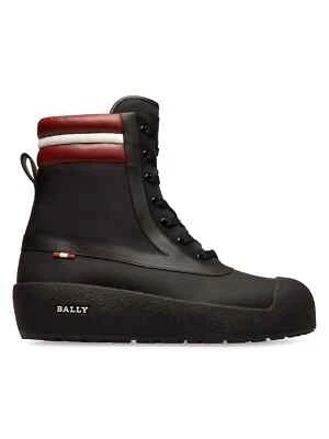 Botas Bally Croker 6239721 para hombre de cuero de becerro negro forradas con fruncido precio de venta sugerido por el fabricante $799 Foto 1 de 4