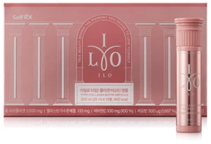 14-Pack ILO Type 1 Liquid Collagen, 3000mg Biotin, Vitamin C, Elastin Hyaluronic - Picture 1 of 6