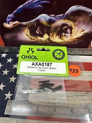 Axial AXA0187 Set Screw M3 X 20mm X 10pc. for: Wraith & Universal - Image 1 of 4