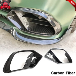 Aletas antiniebla de ventilación de aire para parachoques delantero de fibra de carbono para Benz GT GT50 GT53 GT43 - Imagen 1 de 12