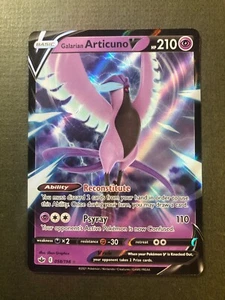 Pokémon Galarian Articuno V Chilling Reign 058/198 2021 NM Pack Fresh! - Bild 1 von 6