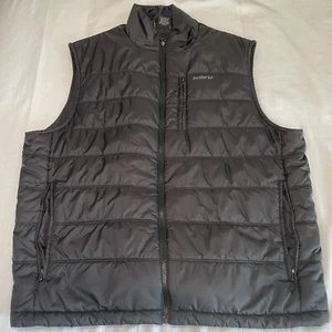 Solaris Men's Black Outdoors Lightweight Puffer Vest Jacket Size 2XB Outdoor - Picture 1 of 9