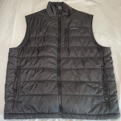 Solaris Men's Black Outdoors Lightweight Puffer Vest Jacket Size 2XB Outdoor - Image 1 of 4