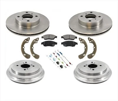 Rotores de freno y pastillas de cerámica tambores zapatas para Suzuki Esteem 1.8L 99-02 Foto 1 de 4