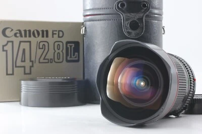 [Sin usar en CAJA] Lente MF Gran Angular Canon Nuevo FD NFD 14mm f/2.8 L de JAPÓN Foto 1 de 4