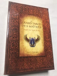 Muriel Champagne Grand Tarot des Maîtres - Inspiré du Tarot de MU Brand New - Imagen 1 de 5