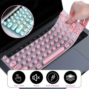 Keyboard Cover for Long Nails Silicone Raised Protector Comfortable Typing Film - Picture 1 of 12
