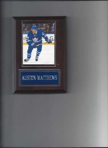 AUSTON MATTHEWS PLAQUE TORONTO MAPLE LEAFS HOCKEY NHL Cover