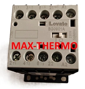 LOVATO BG0901A DREIPOLIGES SCHÜTZ 1NC HILFSKONTAKT 230V 11 BG09 01 A230 - Bild 1 von 4