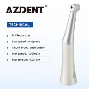 Dental Endodontic 6:1 Endo Handpiece Mini Contra Angle Fit E Type Motor - Picture 1 of 12