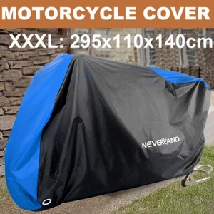 Motorbike Cover Waterproof Sun For Harley Davidson Snow Dust UV Protector XXXL - Picture 1 of 12