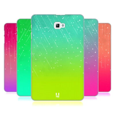 HEAD CASE DESIGNS NEON RAIN OMBRE BACK CASE & WALLPAPER FOR SAMSUNG TABLETS 1 - Image 1 of 4