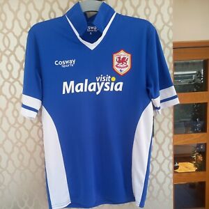 2014/2015 Cardiff City Cosway Sports Home Football Shirt Size Small
