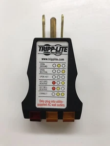 TRIPP-LITE Circuit Tester 125 Volt AC Wall Outlets New Old Stock - Picture 1 of 8