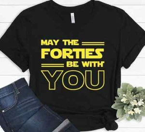 Forties For 40th Birthday Gift For 40th Birthday 40s  T-shirt - Picture 1 of 7