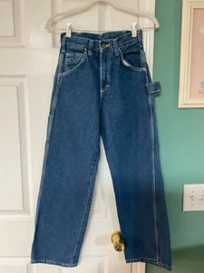 Vintage Kids L C King Pointer Brand Cargo Wide Leg Jeans Size 12 (CON79) - Picture 1 of 4